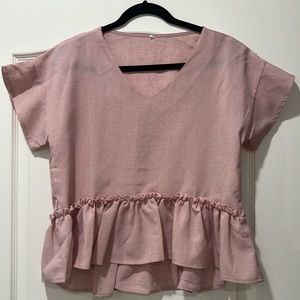 Peplum top